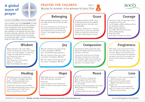 Prayer Journey for Children