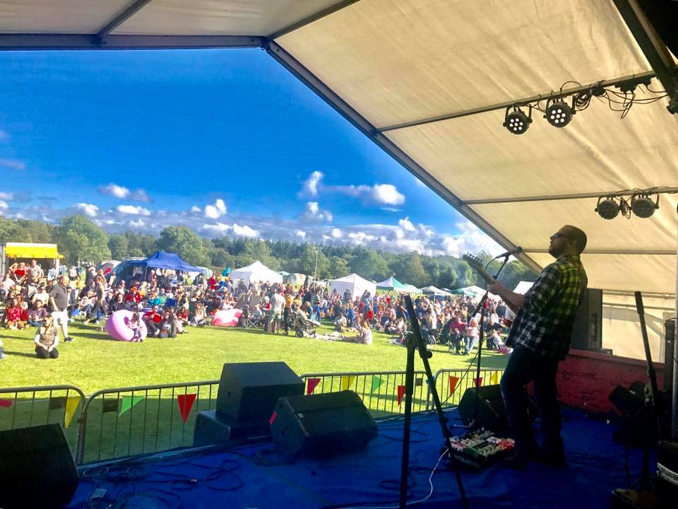 View from the stage Bickerstock 2017